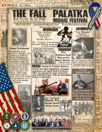 EMS Music Productions 2026 Fall Palatka Music Festival ( Veterans Day Weekend)