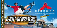 THPS3 Anniversay featuring Birdman (or, the Unexpected Virtue of a Tony Hawk's Pro Skater Cover Band) // Modus Fire// TBA