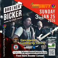 BROTHER BICKER BAND Foodbank Booster Concert