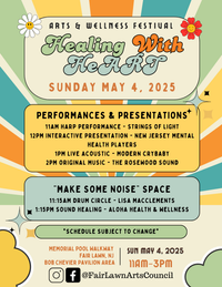 The Rosewood Sound LIVE @ Healing With HeART Wellness Festival, Fair Lawn NJ
