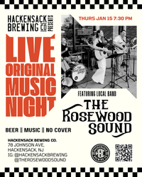 The Rosewood Sound Birthday Bash @Hackensack Brewing Co.