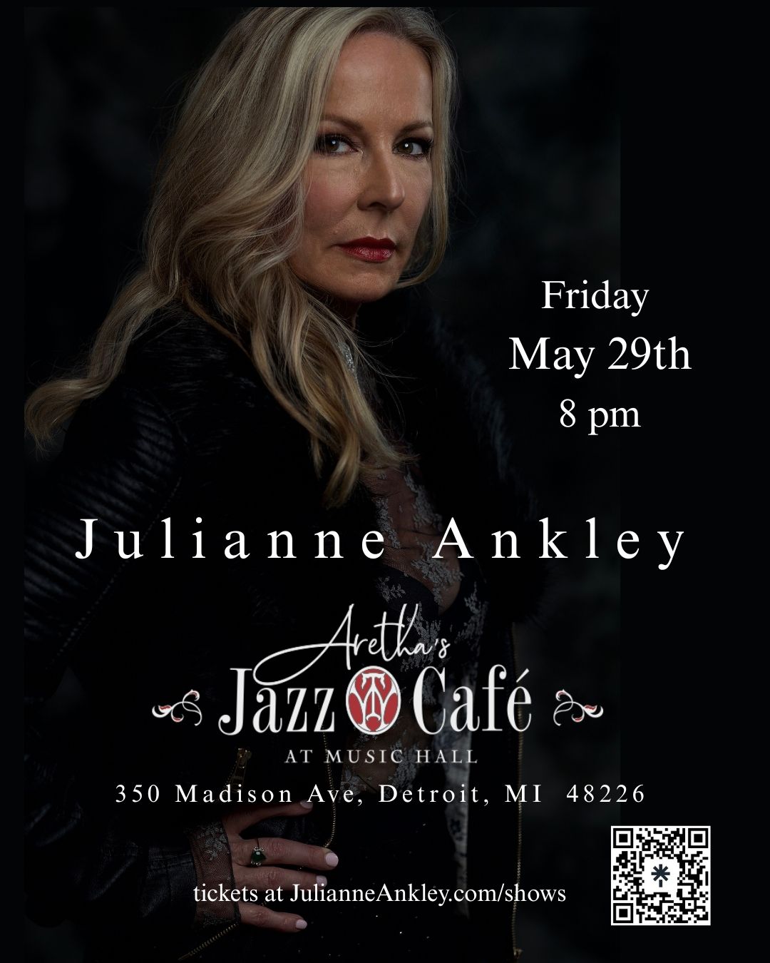 Poster - Aretha's Jazz Cafe! 