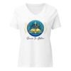 Grace In Action - Women's Relaxed V-Neck T-Shirt 