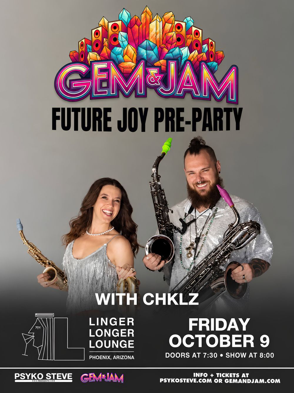 dance music, sax, drums, duo, dj, house music, live bands, phoenix