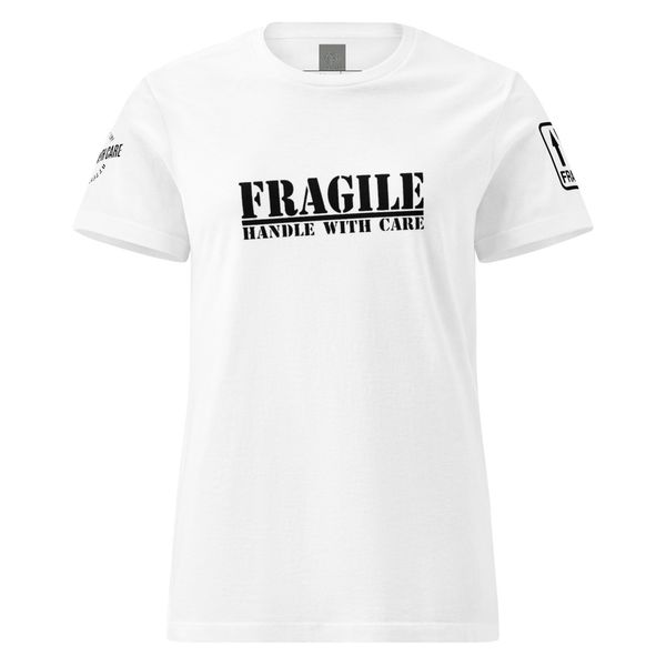 "Fragile" Collection Women's Basic Softstyle T-Shirt | Gildan 64000L
