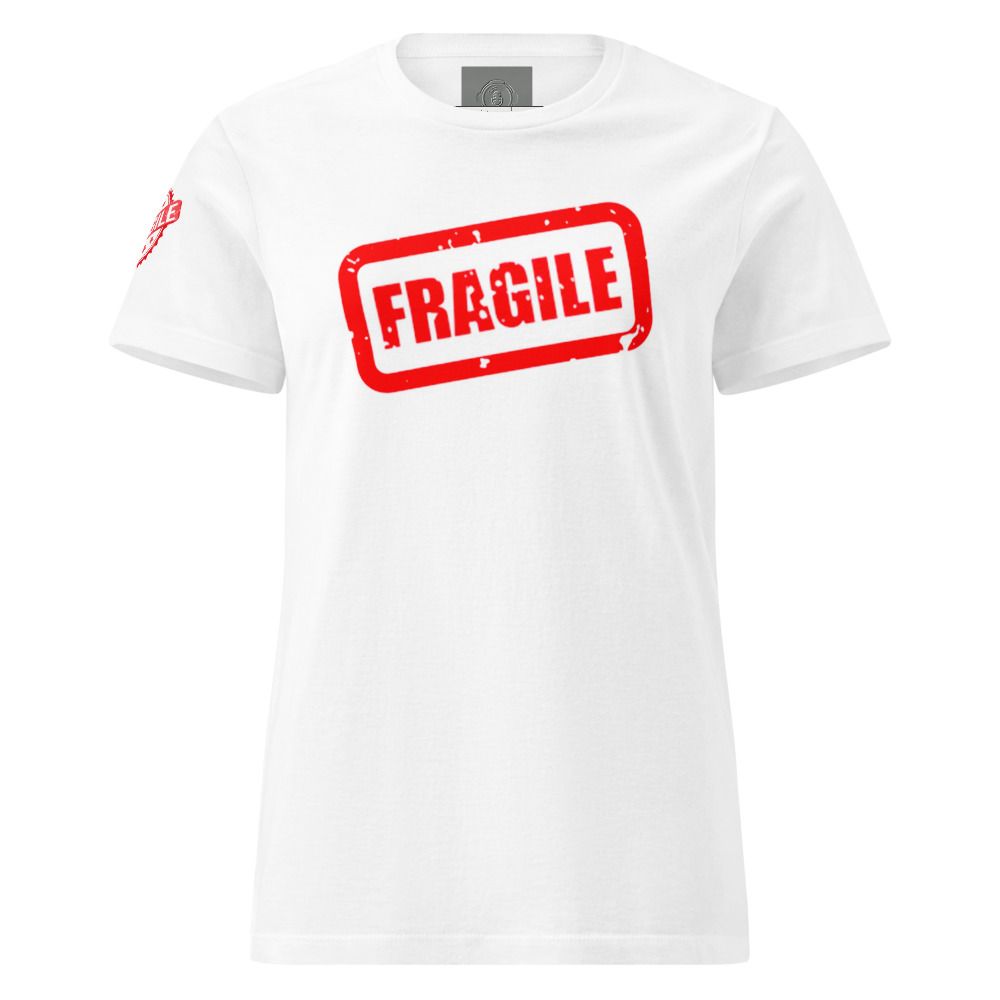 "Fragile" Collection Women's Basic Softstyle T-Shirt | Gildan 64000L