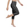 “Ego Killa” Collection All-Over Print Yoga Capri Leggings