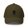 “Melanated” Collection Closed-Back Structured Cap | Flexfit 6277