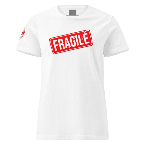 "Fragile" Collection Women's Basic Softstyle T-Shirt | Gildan 64000L