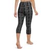 “Ego Killa” Collection All-Over Print Yoga Capri Leggings