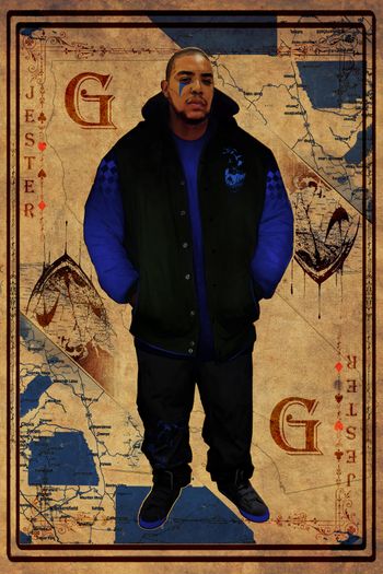 Glasses Malone (“G”), 45. Notorious West Coast Crip and gangster rapper. His gravelly voice and formidable size belie his intelligence and gentle nature—which he reserves only for those who deserve it.

