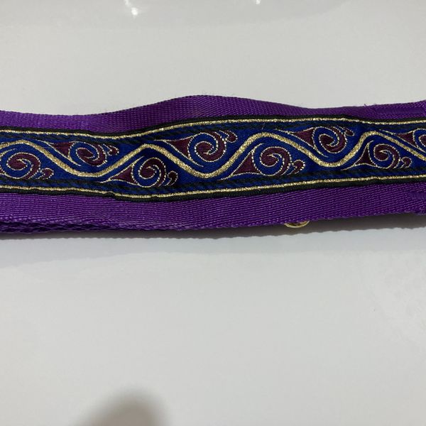 Purple Blue Burgundy Swirl - Medium