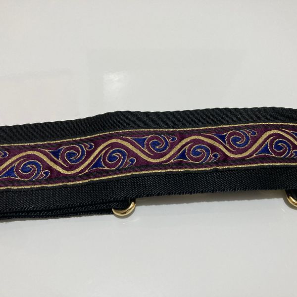 Purple Swirl Burgundy - Medium