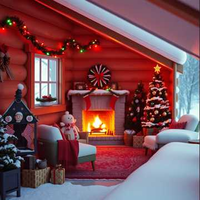 Waking up on Christmas Morning - Svegliarsi la mattina di Natale by Alan Warren