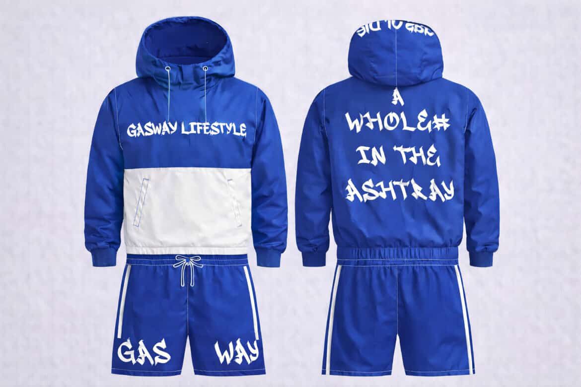 Gas Way Lifestyle - Windbreaker Short Set
