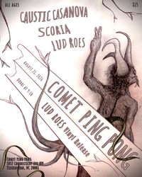 Lud Roes Vinyl Release Show w/ Caustic Casanova & Scoria