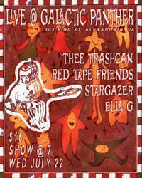 Lud Roes solo acoustic set with Ella G., Thee Trashcan, Red Tape Friends, and Stargazer