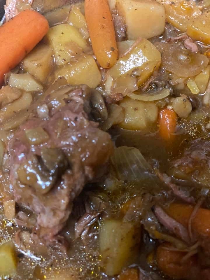 BEEF POT ROAST SOUP