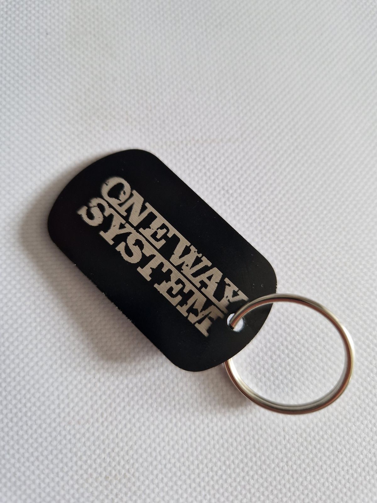 One Way System - Jerusalem Key ring