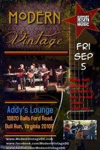 Modern Vintage Returns to Addy's Lounge!