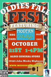 "Oldies" Day at Aldie General Store and Cafe