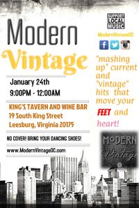 Modern Vintage Returns to Kings Tavern!!