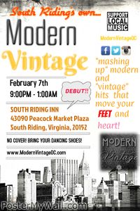 Modern Vintage Live @ South Riding Inn