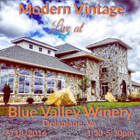 Modern Vintage Live @ Blue Valley Winery