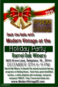 Modern Vintage at HOLIDAY PARTY!!