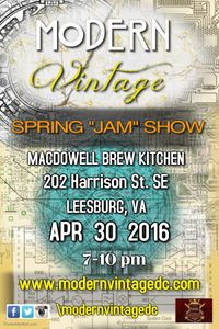 Modern Vintage SPRING  Jam@MacDowell Brew Kitchen