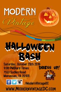 Modern Vintage Halloween Bash@ Hard Times!!