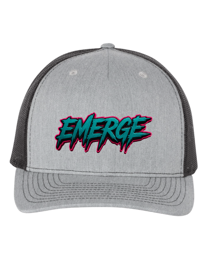 Emerge "Neon" Grey/Black Hat