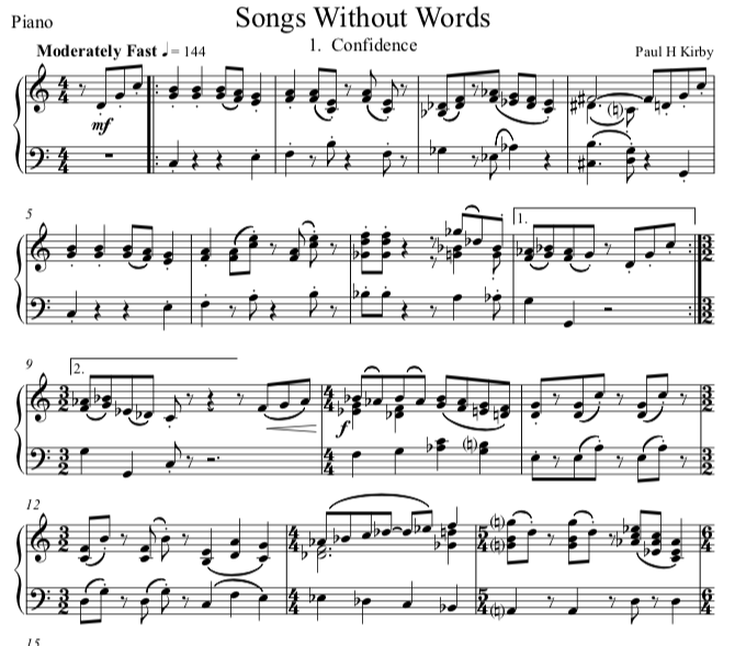 Songs Without Words