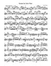 Sonata for Solo Flute