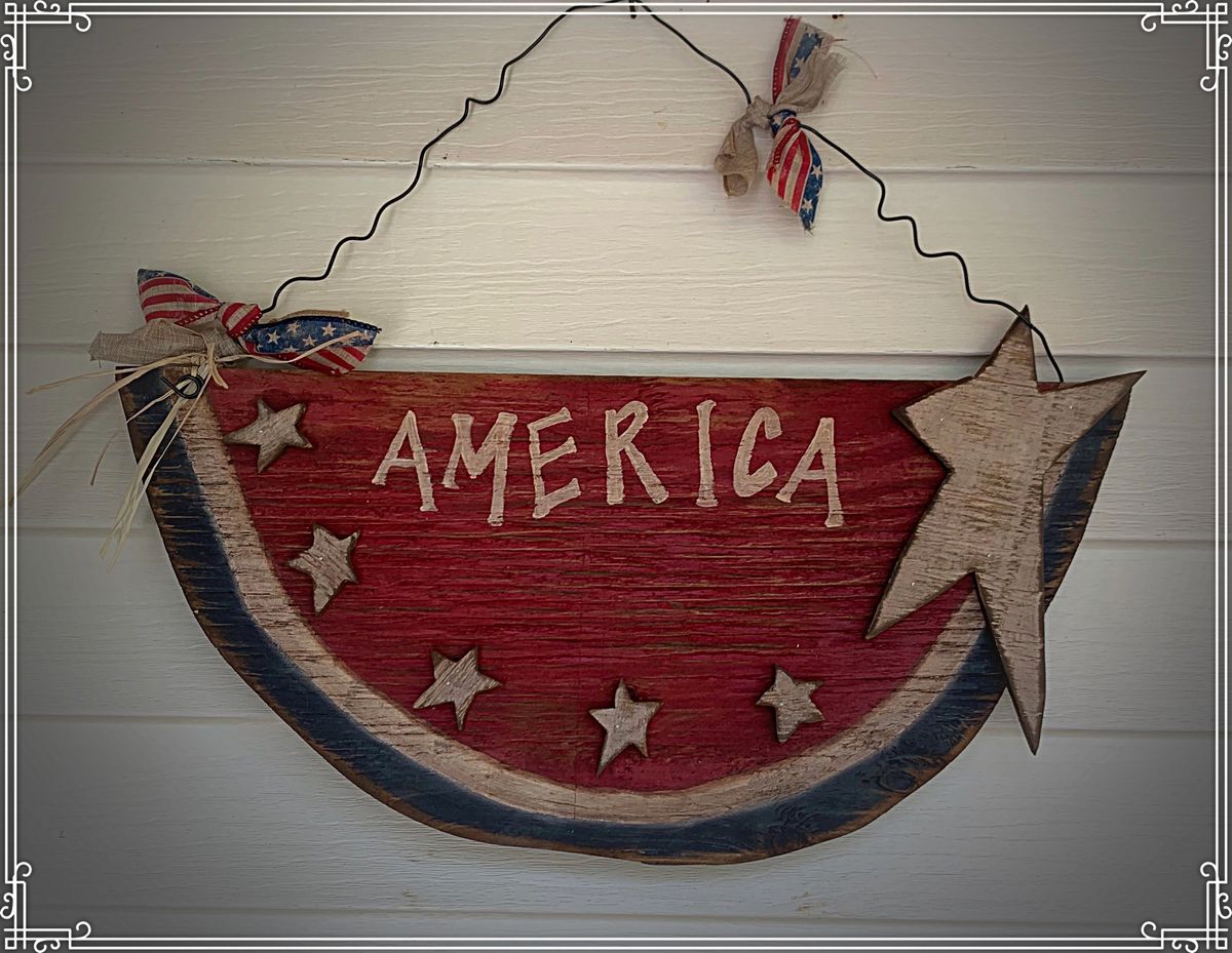 Patriotic Watermelon