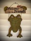 Welcome Friends Frog