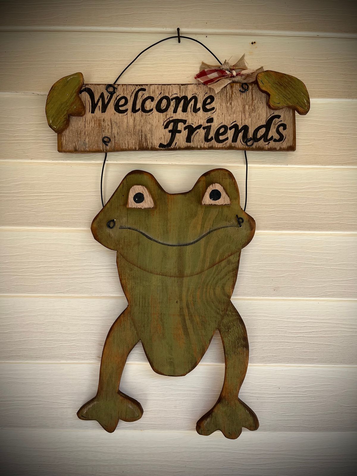 Welcome Friends Frog
