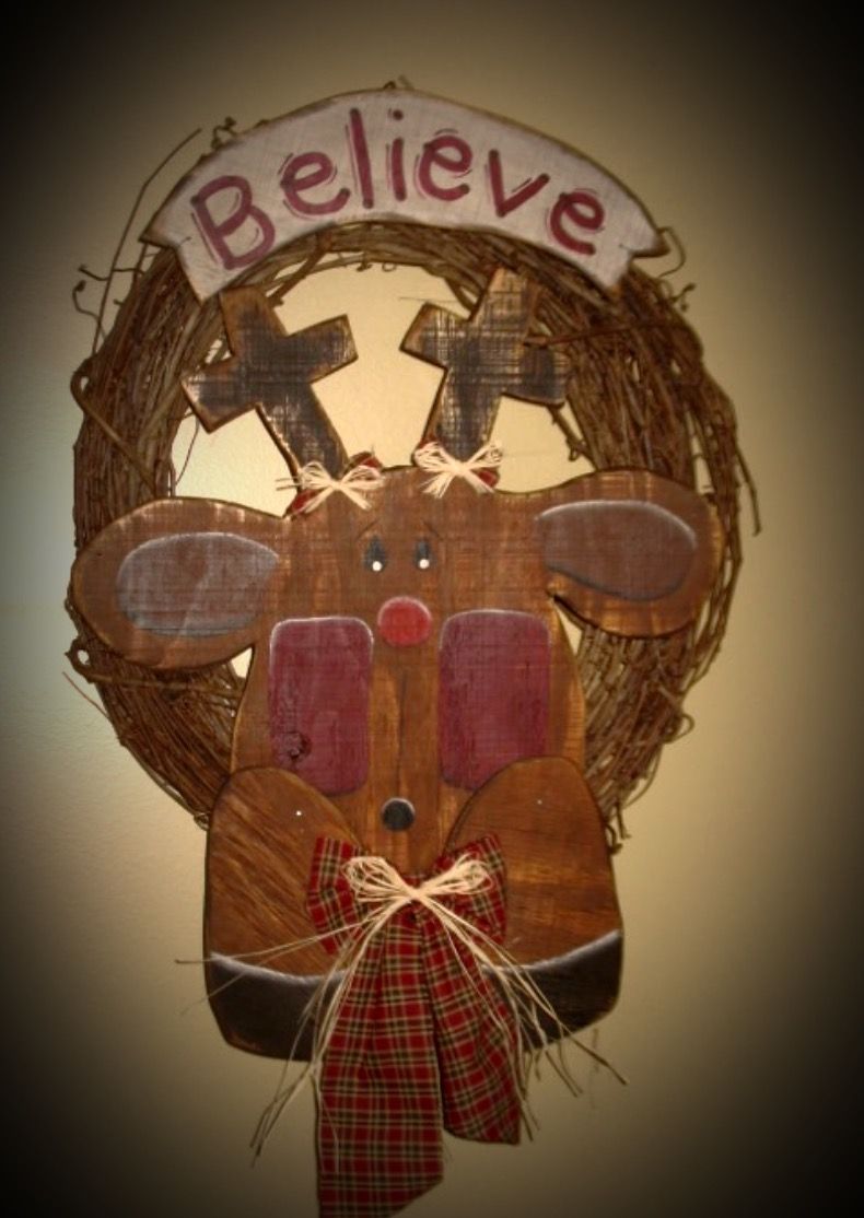 Believe Wreath