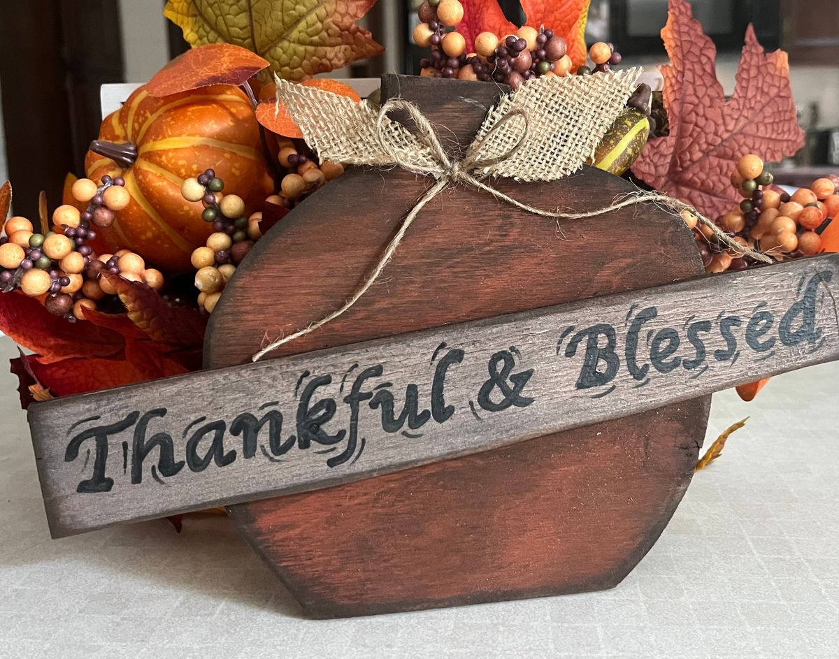 Thankful Pumpkin