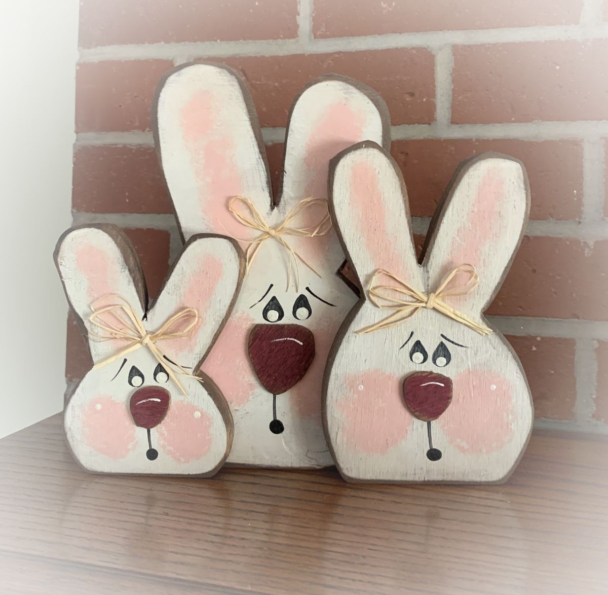 Three bunnies