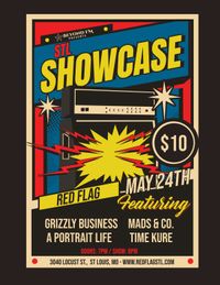 Stage Dogz as TiMe KuRe (Original band) STL Showcase with Grizzle Business, Mad & Co. and A Portrait Life