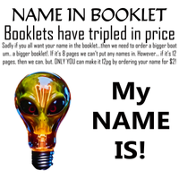 A Light In Ethereal Night - NAME IN BOOKLET