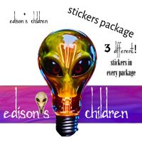 Edison's Children - A Light in Ethereal Night (Set of 3 Stickers)