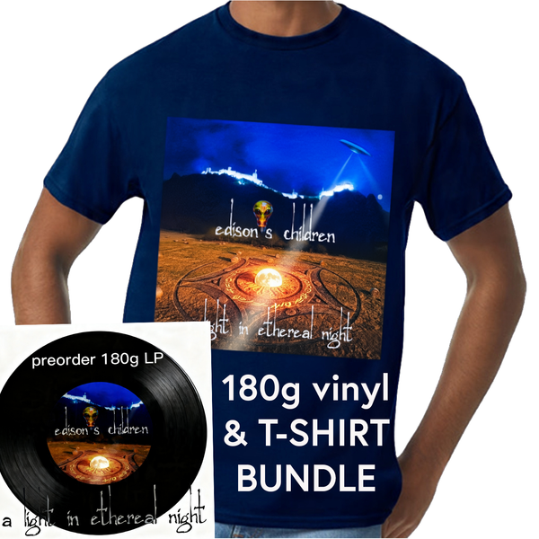 Edison's Children - A Light in Ethereal Night Bundle #3 (LP/T-Shirt)