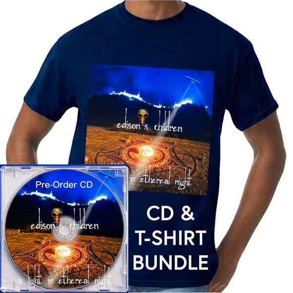 Edison's Children - A Light in Ethereal Night Bundle #1 (CD/T-Shirt)