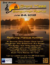 Kyle Harvey at the Grand Mesa Songwriter Festival