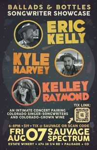 Kyle Harvey w/Eric Kelly & Kelley Raymond