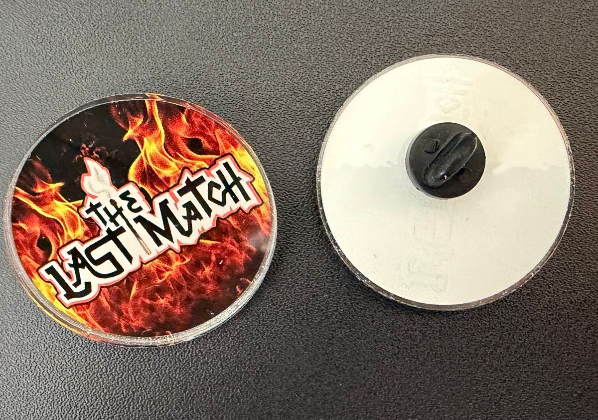 Acrylic Jacket Pin