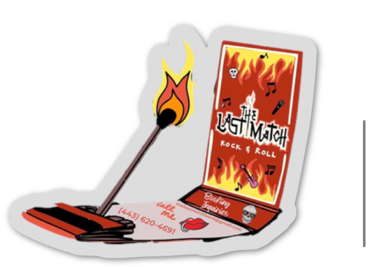 The Last Match Matchbook Sticker