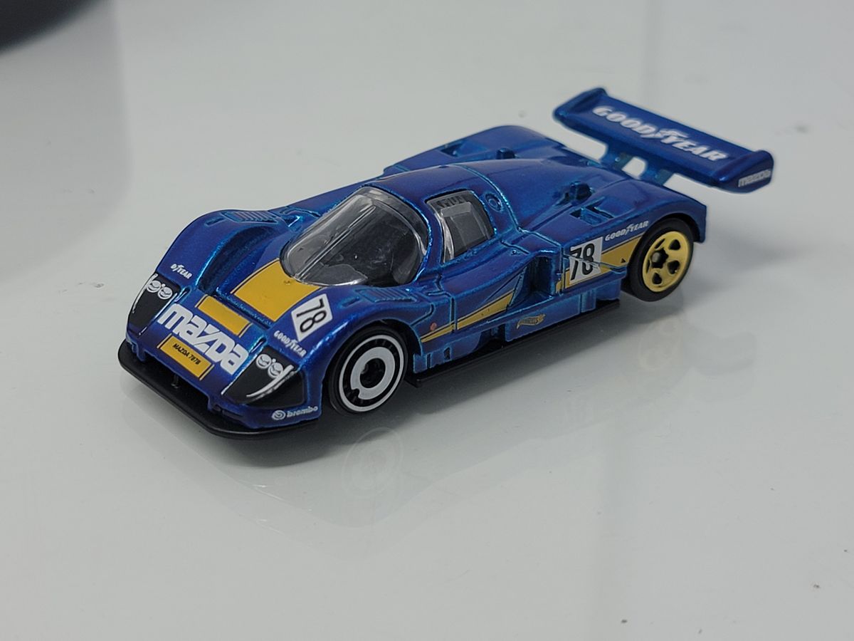 Hot Wheels 28/250 Mazda 787B (Blue) Retro Racers 4/10